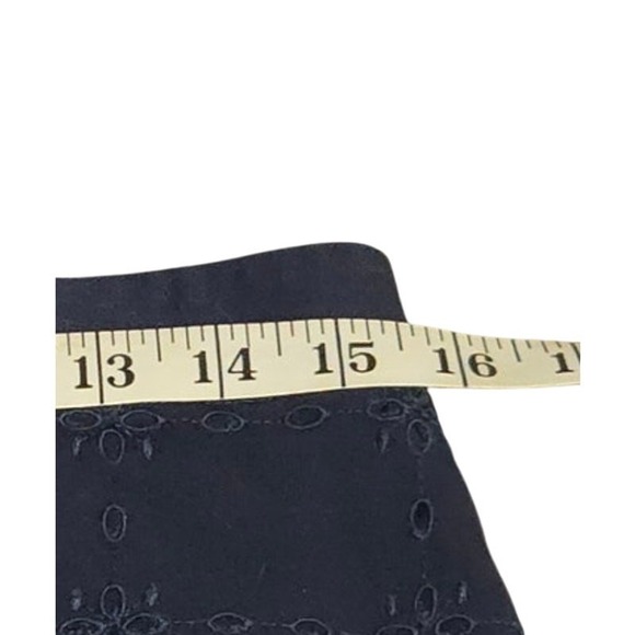 Ann‎ Taylor Cotton Eyelet A Line Skirt - Picture 5 of 7